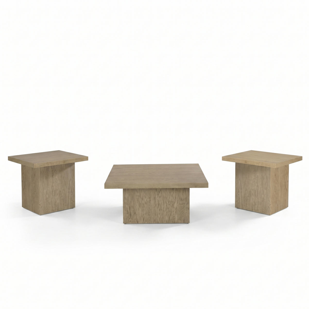 LUCILLE Latte 3 Piece Table Set