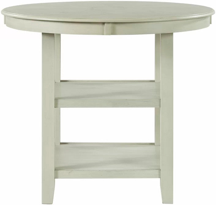 LABONZ Off-White 42" Wide Counter Height Table