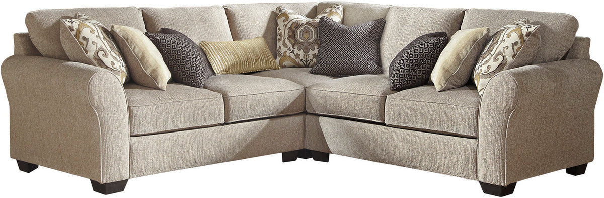 LAGUNA HEIGHTS Taupe 102" x 102" Sectional
