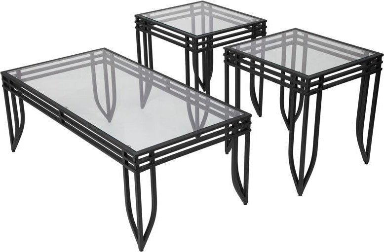 LAKIN 3 Piece Table Set