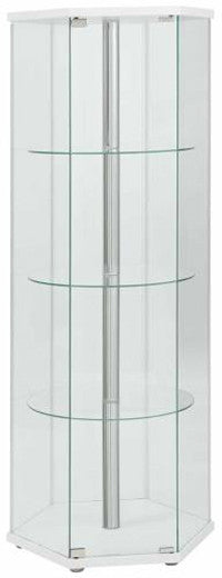 LANGPORT 24" Wide White Curio