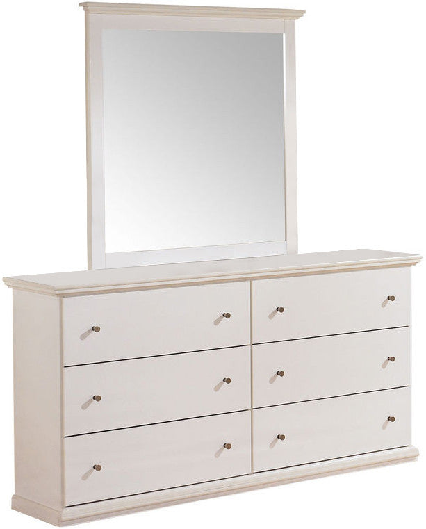 LUCIA White Bedroom Set