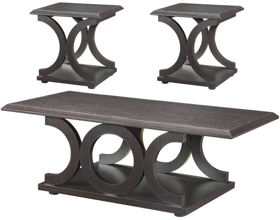 LUXEM 3 Piece Table Set