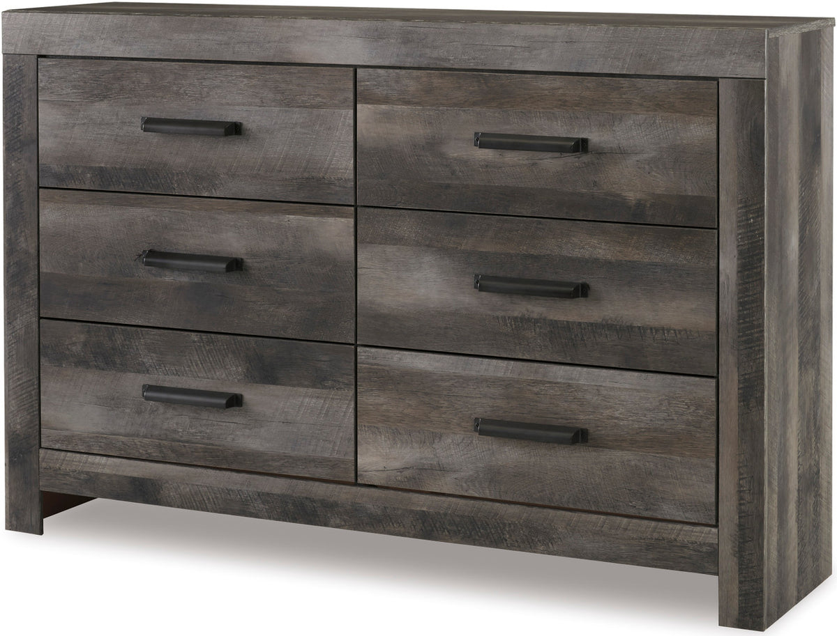 MANOR Aged 61" Wide x 70" Height Dresser & Mirror