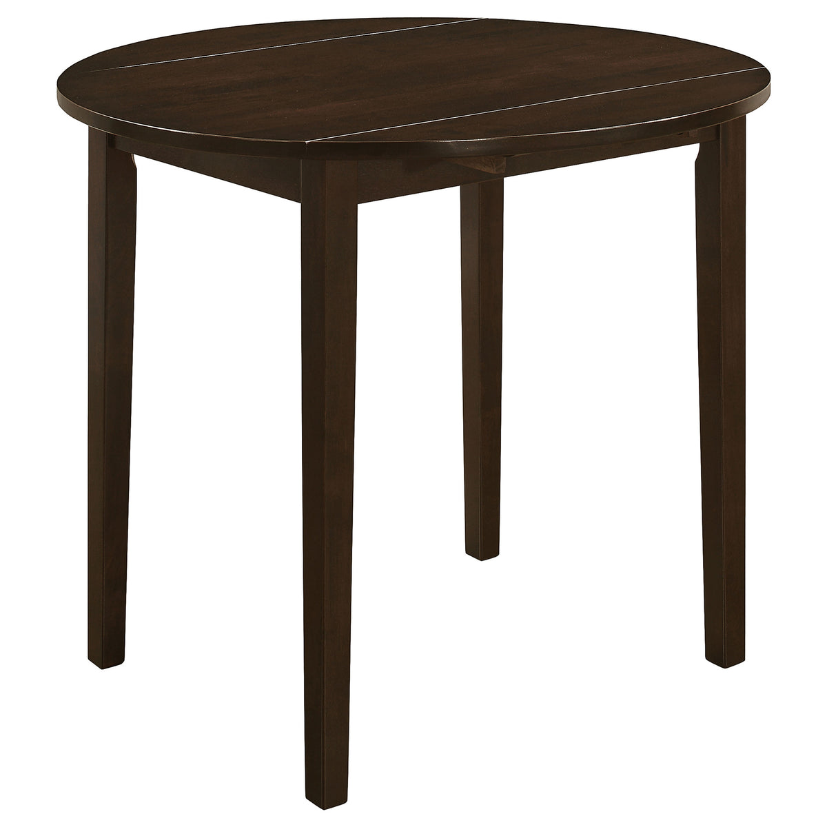 MARCO Dark Brown 3 Piece Dining Set with Drop-Leafs