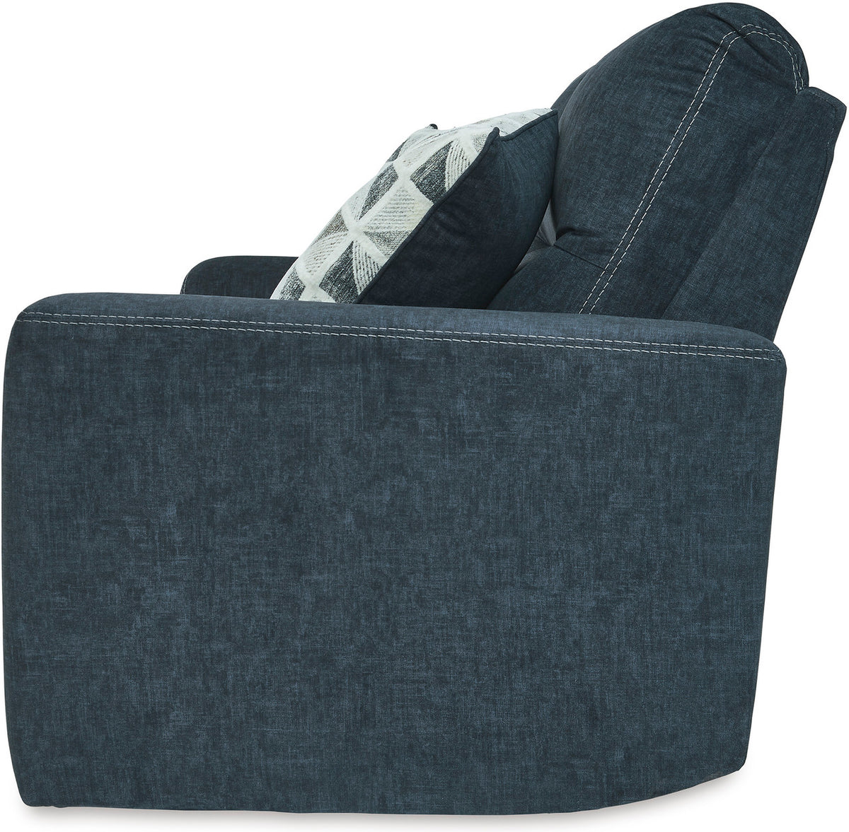 MARKSTON Denim Blue 81" Wide Power Reclining Sofa