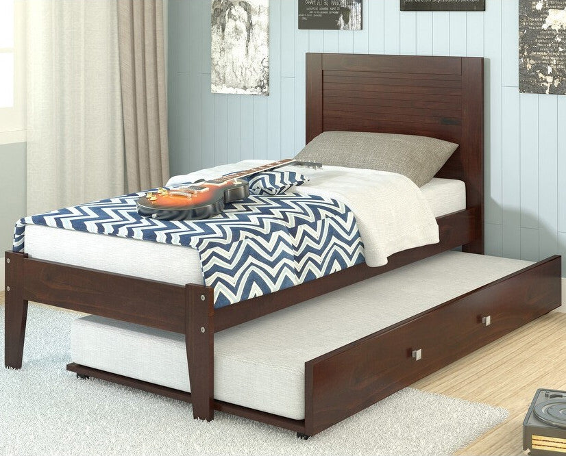 MASON Platform Bed with Trundle