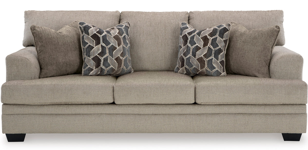 MATHEW Taupe Sofa & Loveseat