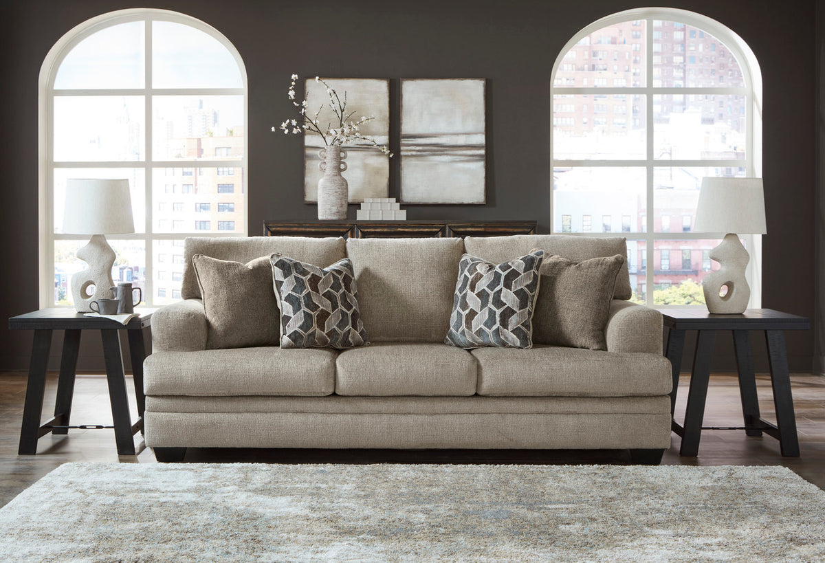 MATHEW TAUPE 92" Wide x 39" Height Sofa