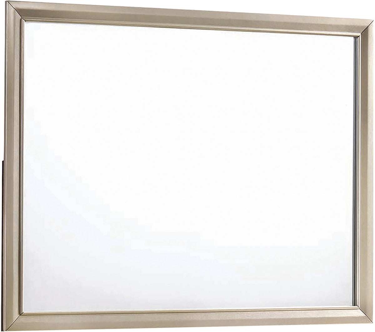 MELENNA Champagne 59" Wide Dresser & Mirror