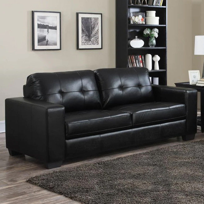 MILLO Black 83" Wide Sofa