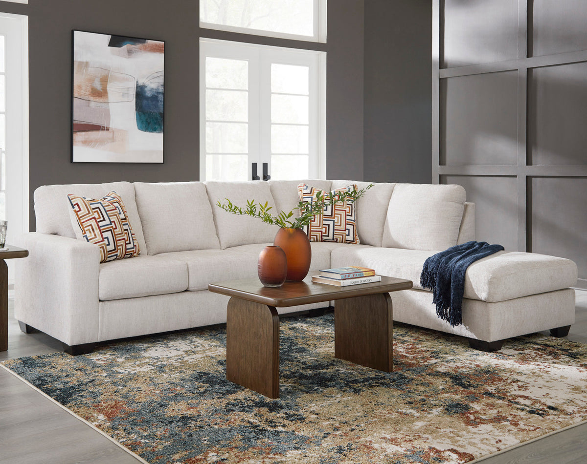 MORIZA Beige 111" Wide Sectional