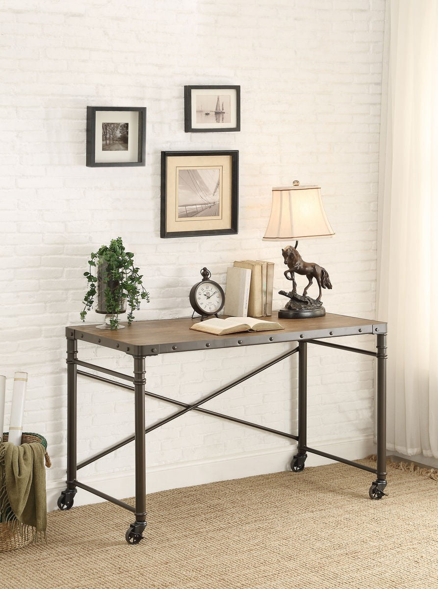 MALACHI 48'' Wide Desk with Wheels