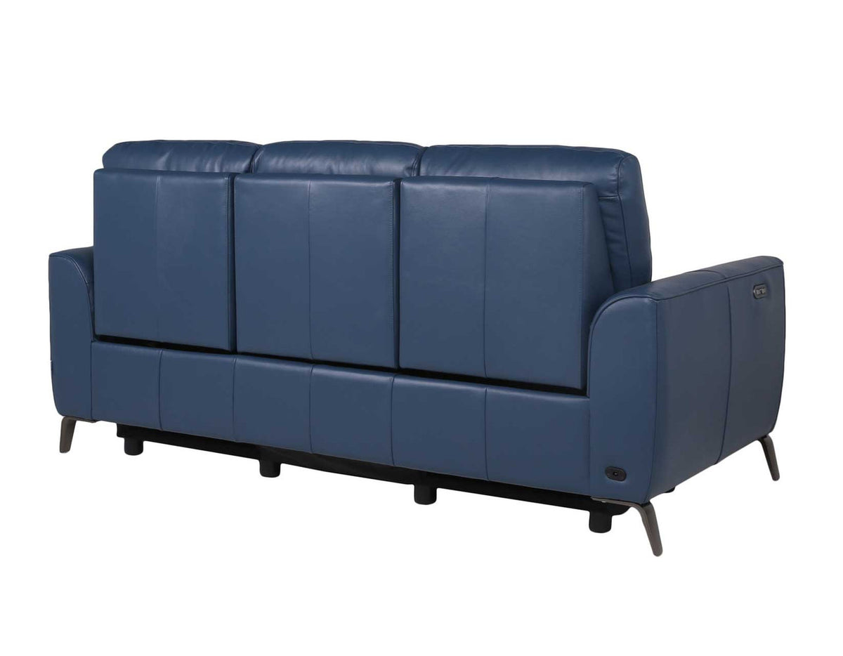 MARCELO Top-Grain Leather Power Reclining Sofa & Loveseat