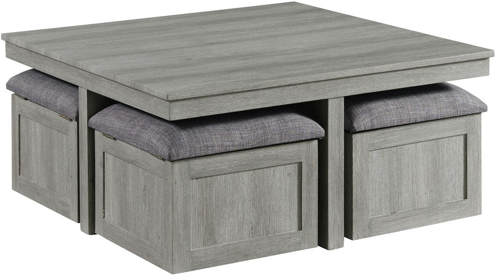 MARIANO Coffee Table with Stools