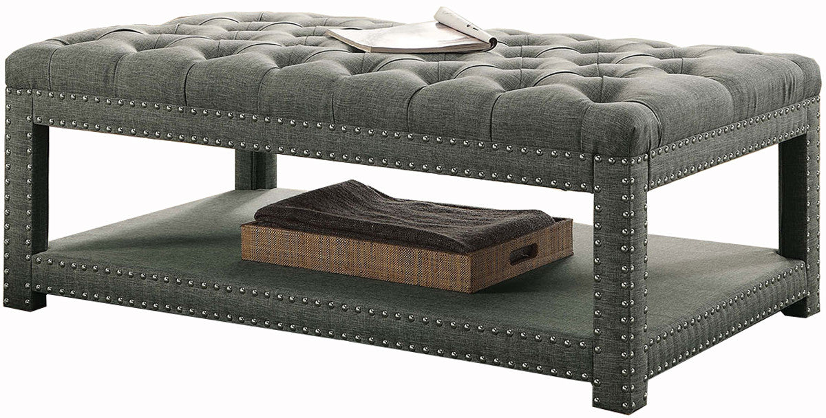 Mero Gray Small Bench