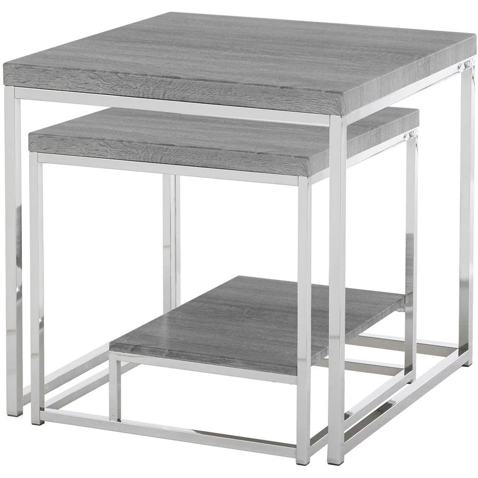 Modani Gray Nesting Table