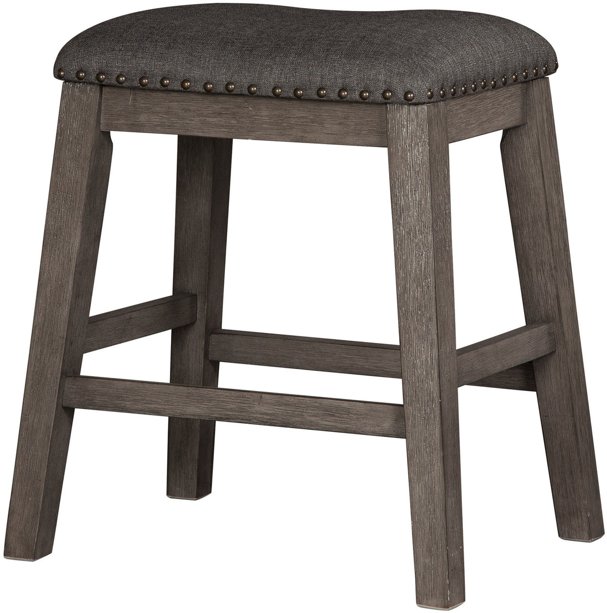 MOENNE Gray 60" Wide 5 Piece Stool Counter Height Set