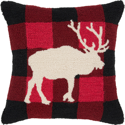 Designer Moose Throw Pillow