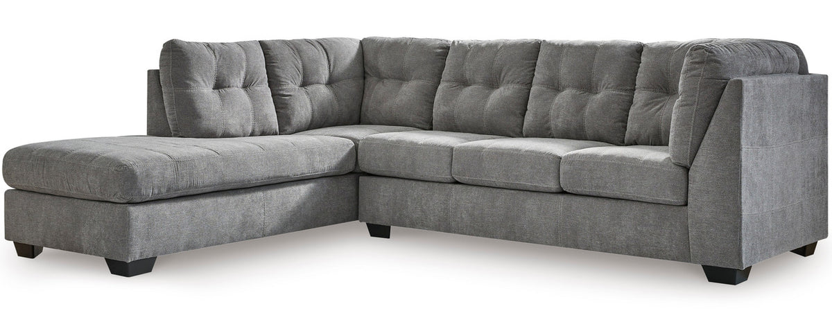 NANDRI Gray 115" x 91" Sectional