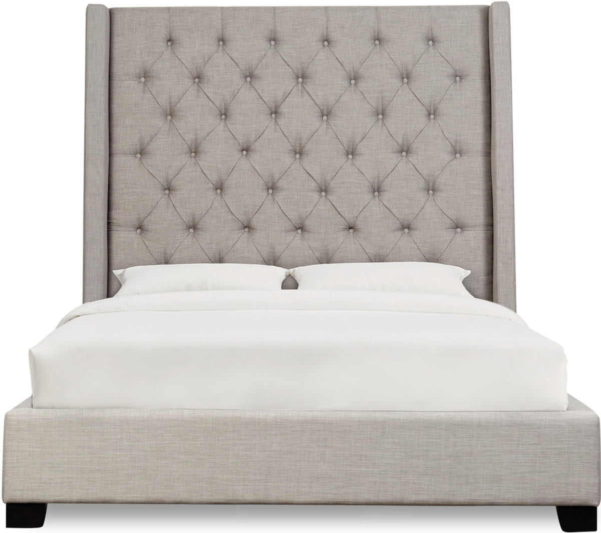 NEIL Light Gray Bed