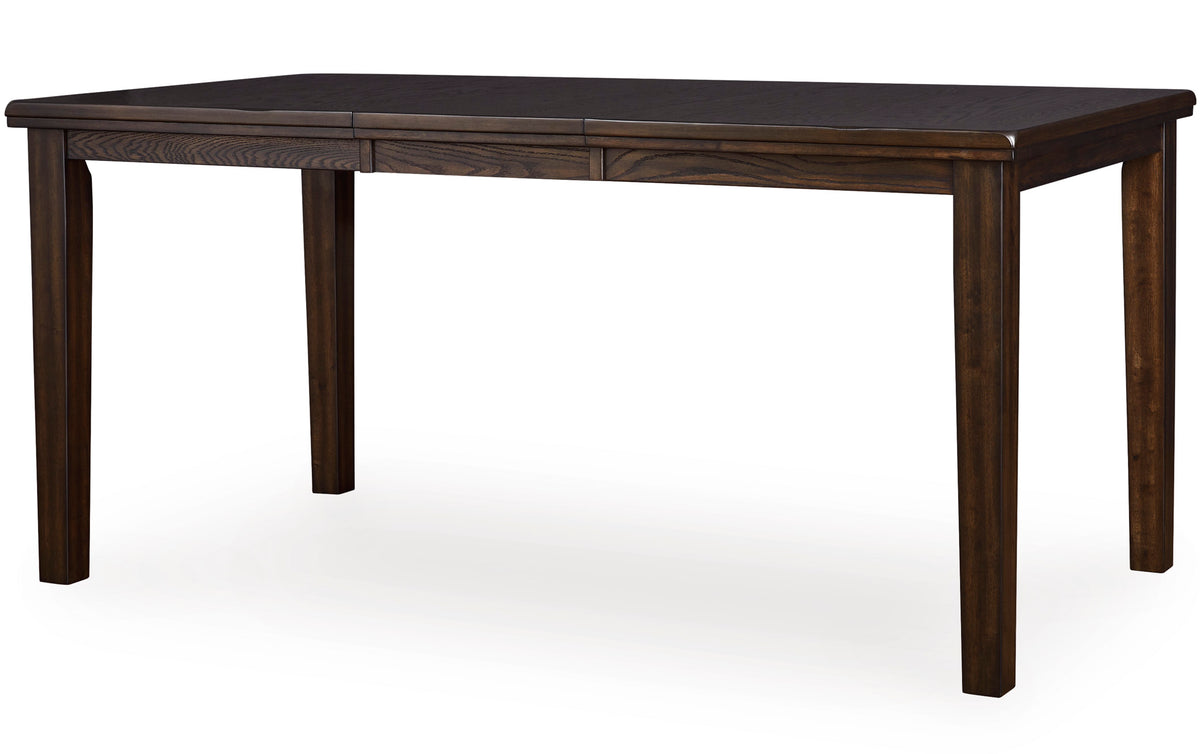 NELA Dark Brown 9 Piece Counter Height Set