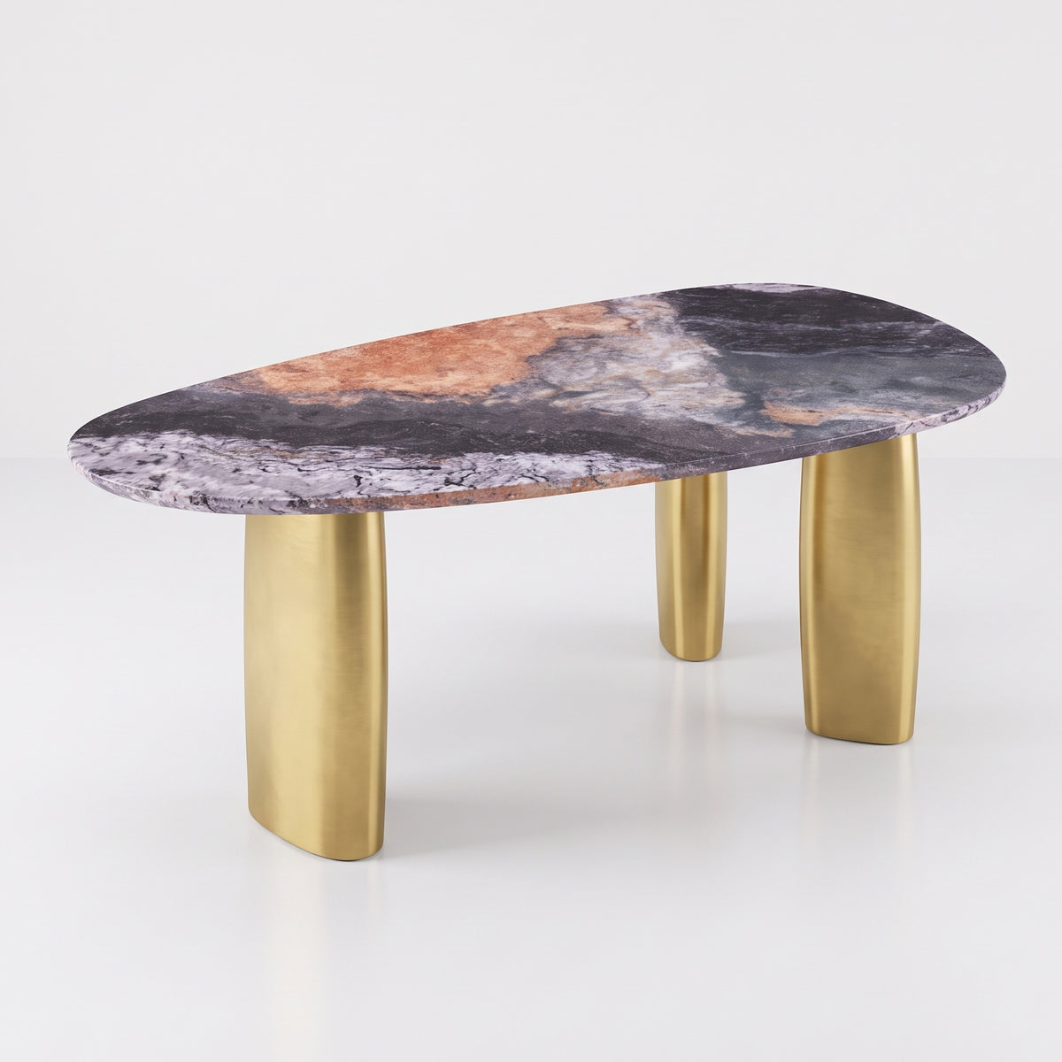 NEWPORT Sintered Stone 78" Wide x 44" Depth Luxury Dining Table