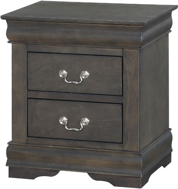 NIMES Gray Bedroom Set