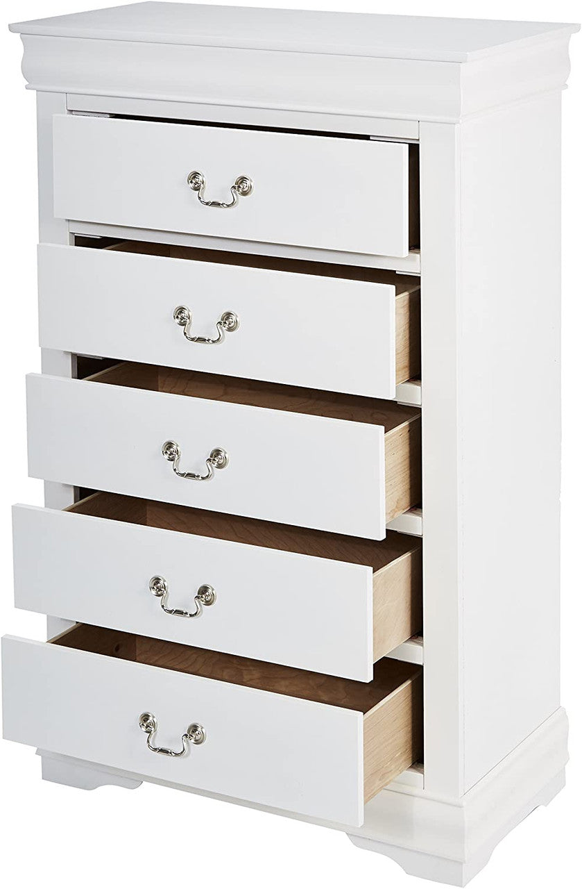 NIMES White 31" x 48" Height Chest