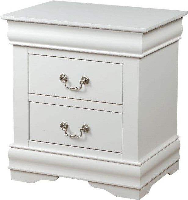 NIMES White 21" Wide x 24" Height Night Stand