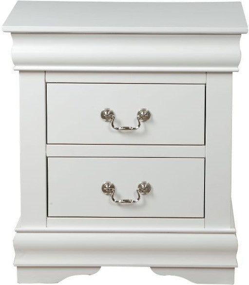 NIMES White 21" Wide x 24" Height Night Stand