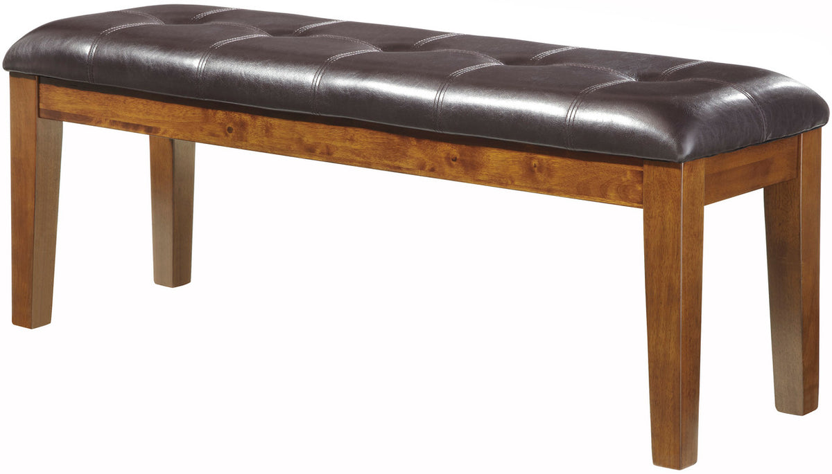 NELA Medium Brown 6 Piece Dining Set with Bench-Clearance