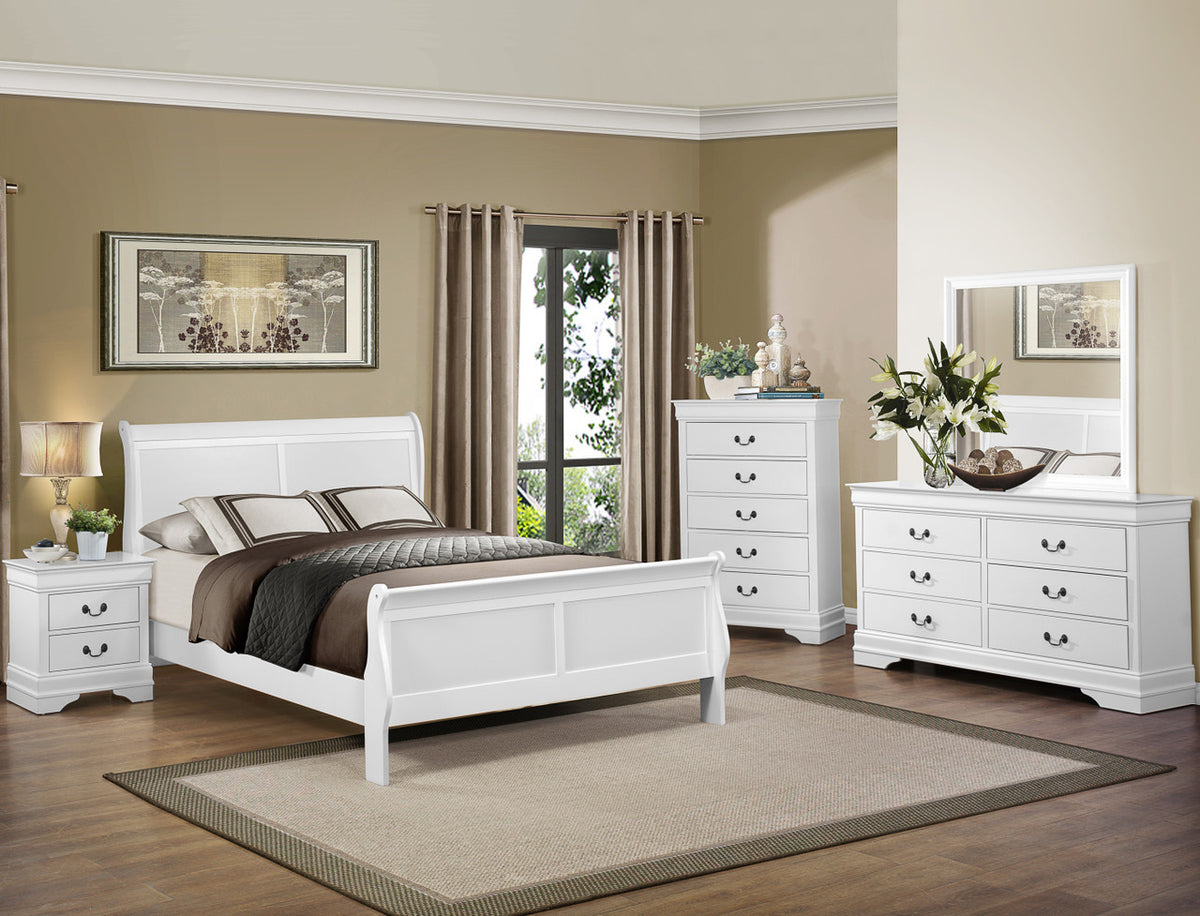 NIMES White Bedroom Set