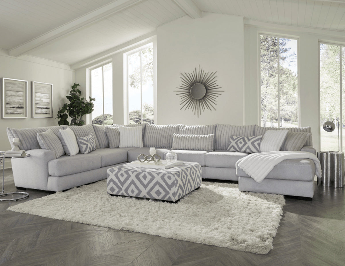 PERSEFONE Gray 178" Wide x 112" Depth Modular Sectional