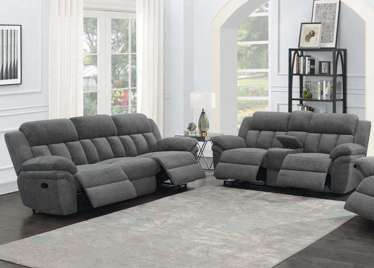 PIREAS Gray Modular Sofa & Loveseat