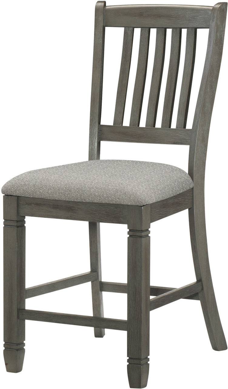 PORTSVILLE Gray 7 Piece Counter Set