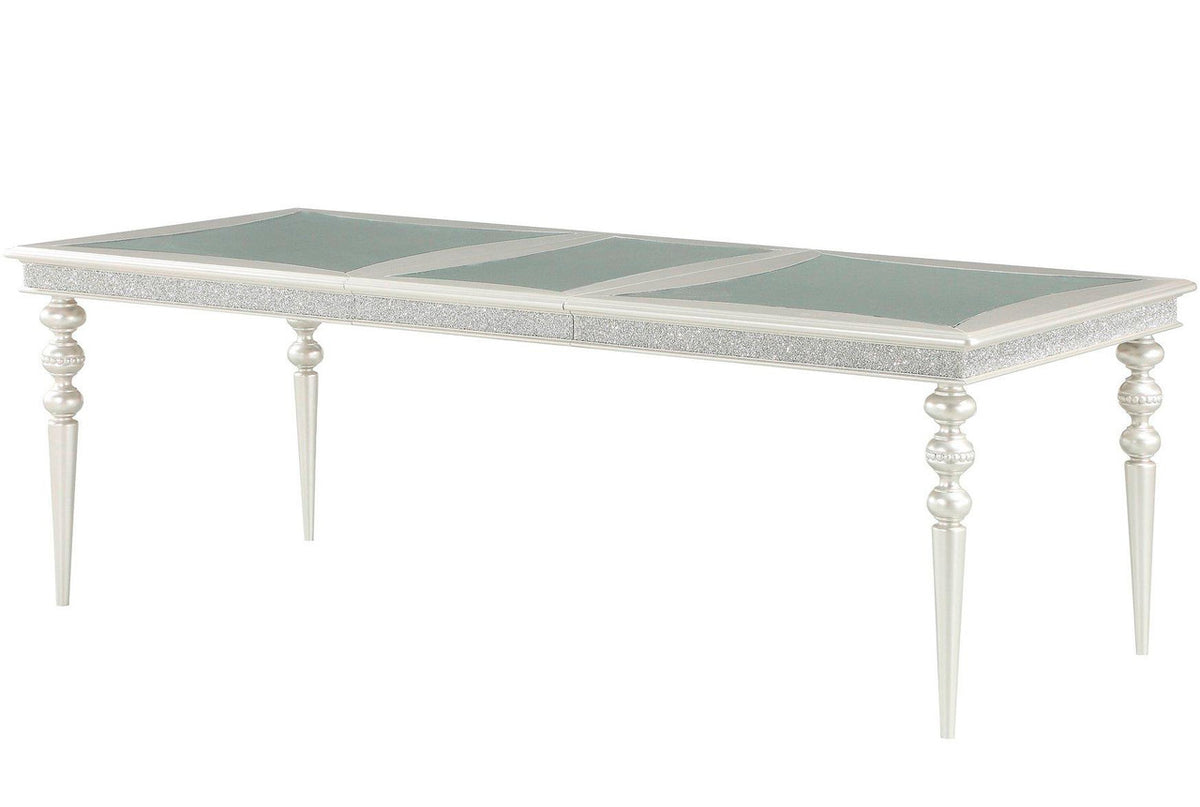 PRECIOUS Platinum 9 Piece Dining Set