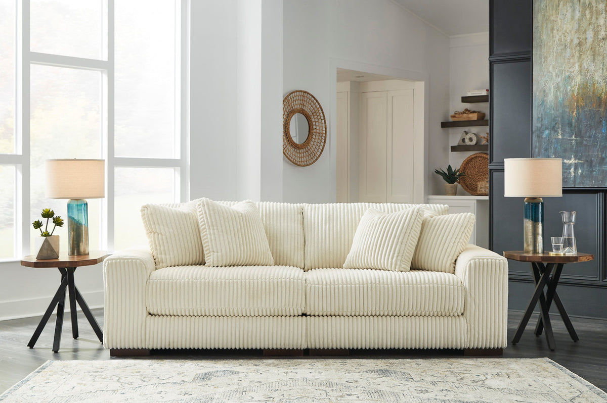 PREZZA Ivory 102" Wide Modular Sofa