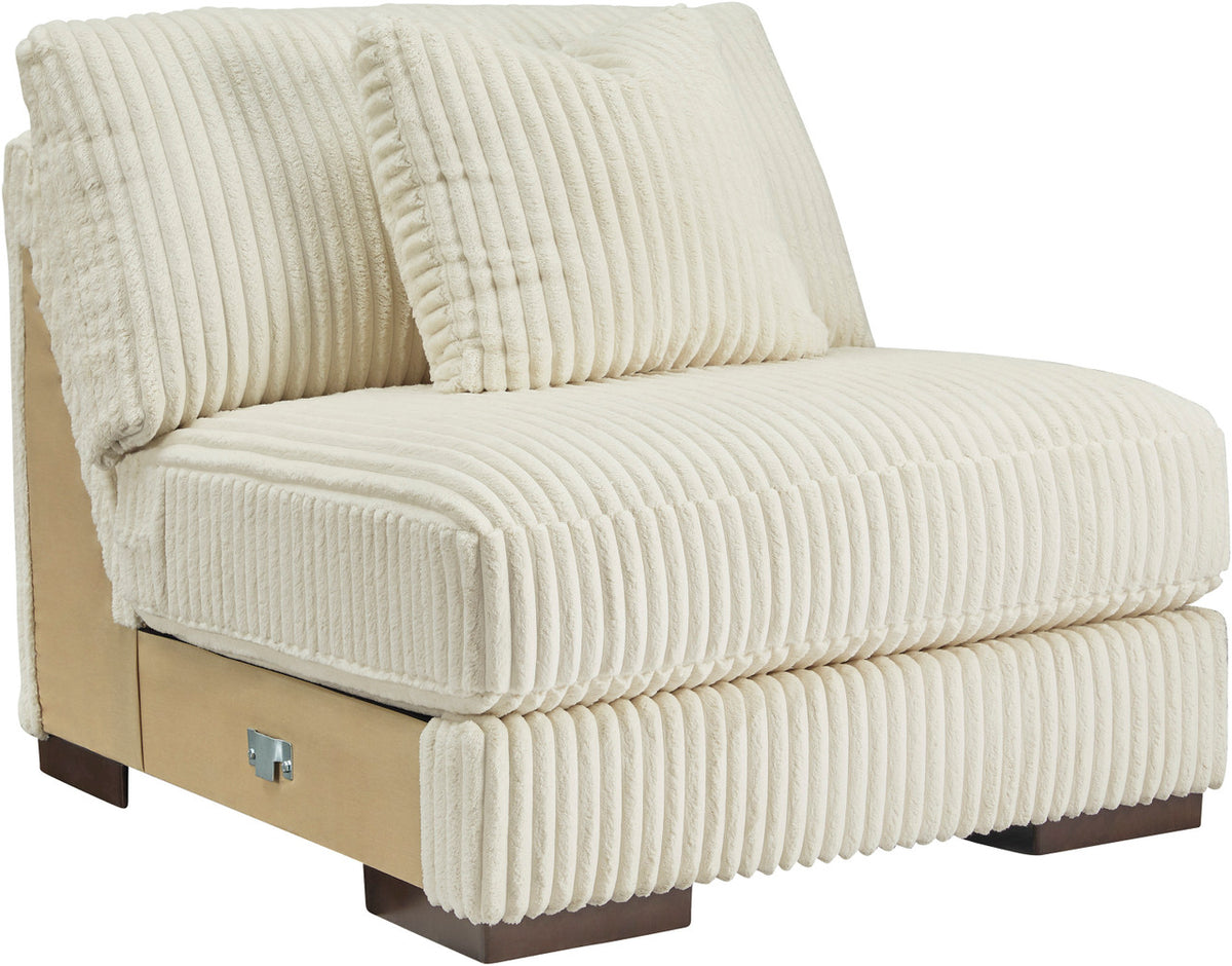 PREZZA Ivory 39" Wide Modular Armless Chair