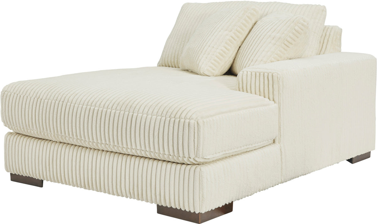 PREZZA Ivory 51" Wide Right Arm Chaise