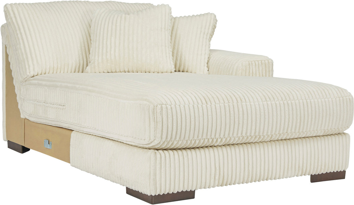 PREZZA Ivory 51" Wide Right Arm Chaise