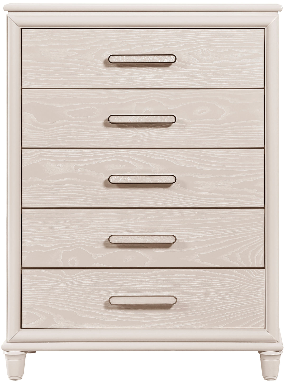 PRISTINA Greige Lighted Bedroom with Storage Bed