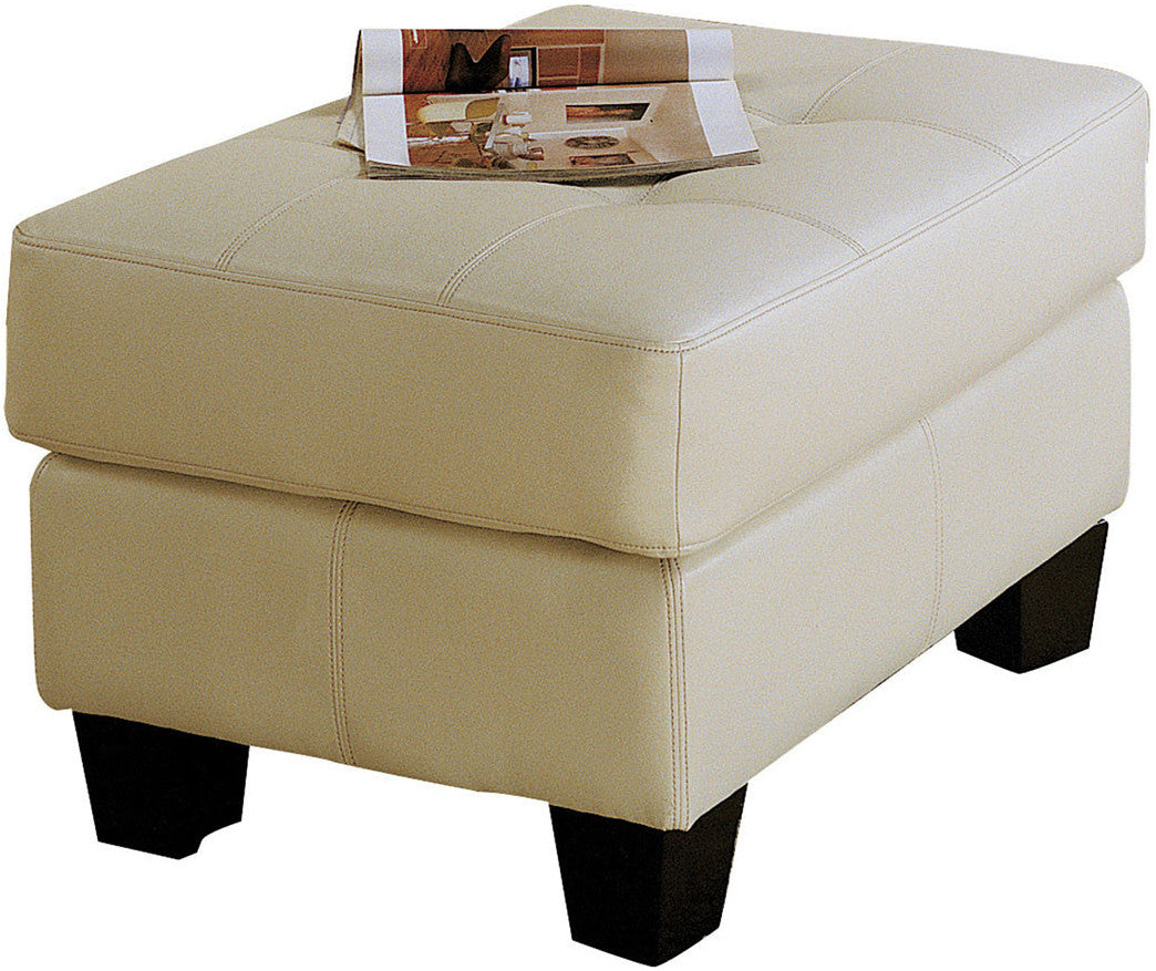 PACIFICA Cream Ottoman