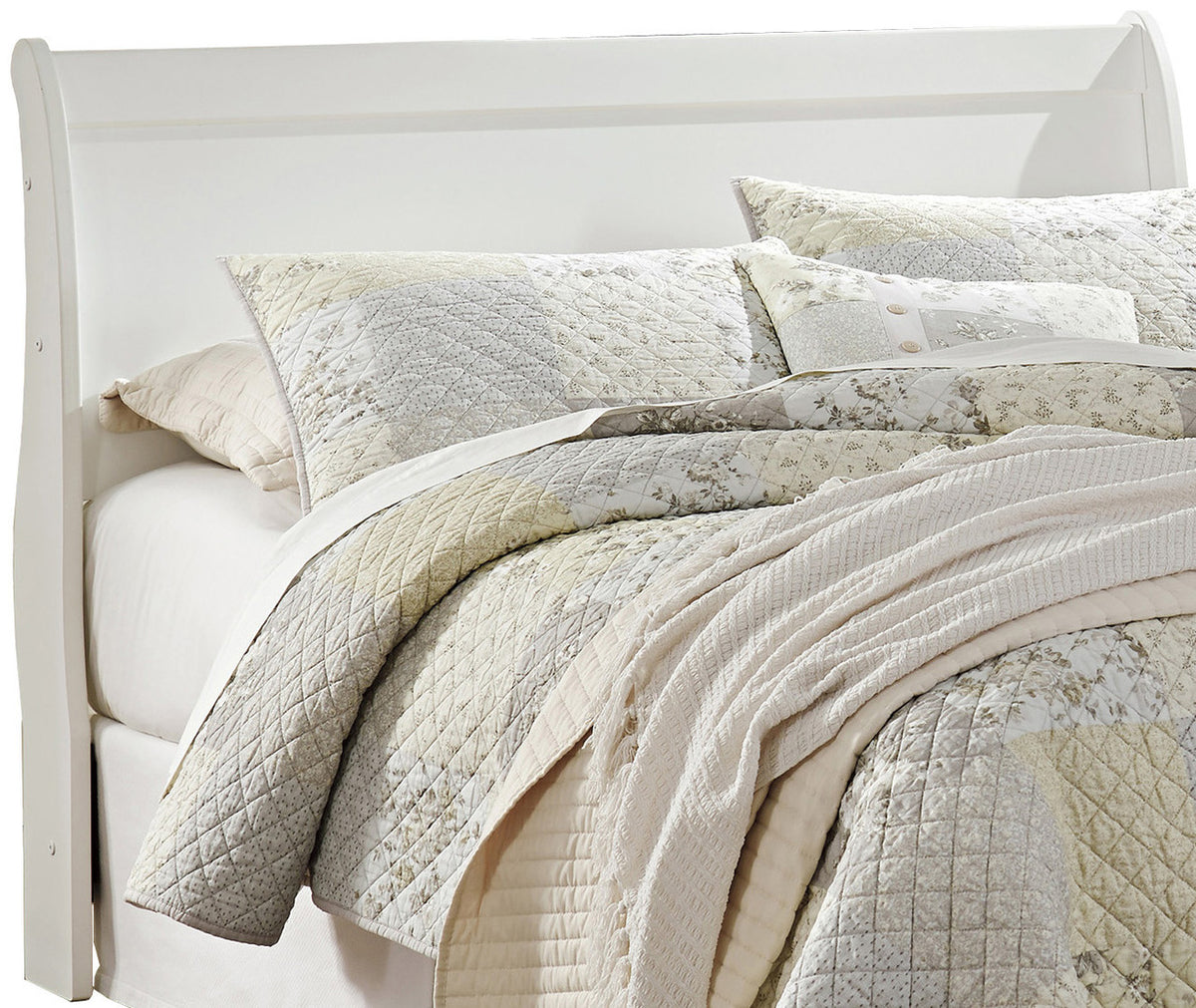 PARIS White Headboard