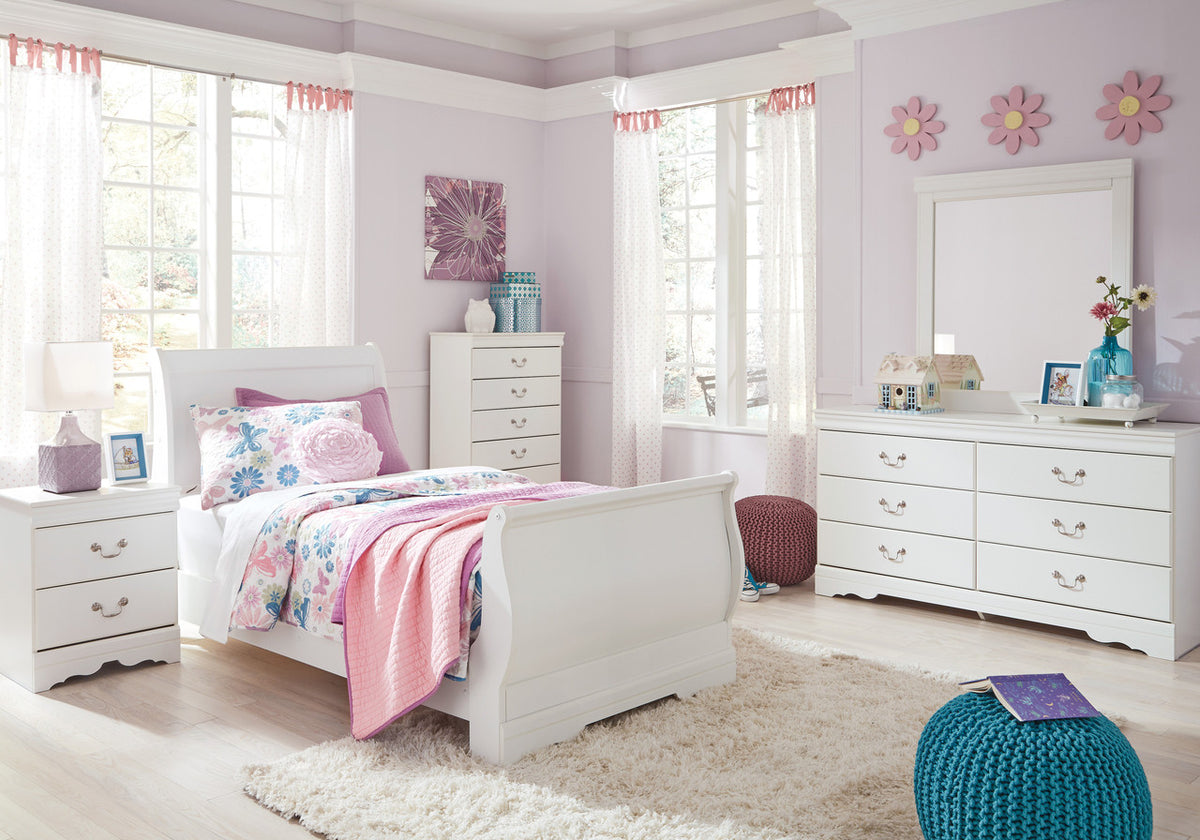 PARIS White Youth Bedroom Set