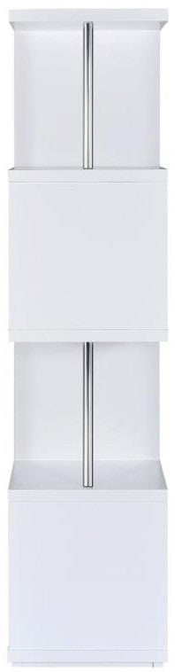 PARKER White 16" Wide Bookshelf
