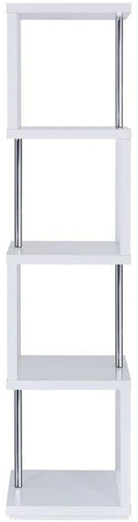PARKER White 16" Wide Bookshelf