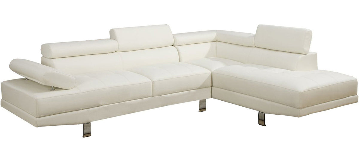PAX White Sectional