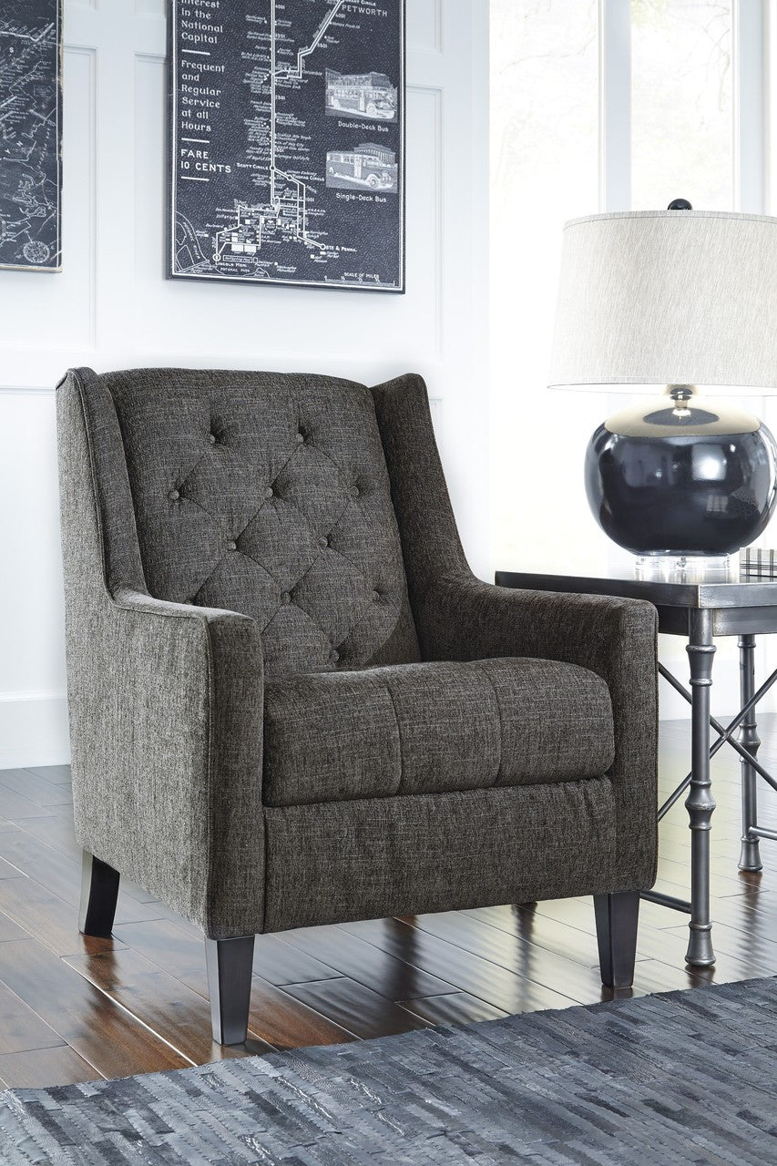 Pennie Charcoal Accent Chair