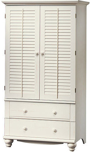 Porto Alegre White Armoire